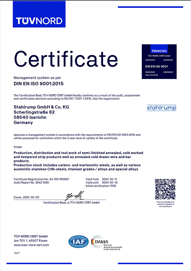 DIN EN ISO 9001 